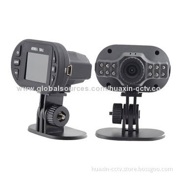 1.5-inch 12IR lights full/HD 1,080p mini car DVR C600